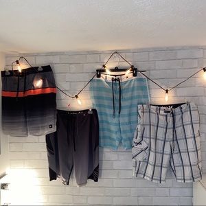 Hurley swim *BUNDLE* board shorts bundle